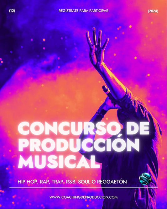 Concurso de producción musical de Hip Hop, Rap, Trap, R&B, Soul o Reggaetón