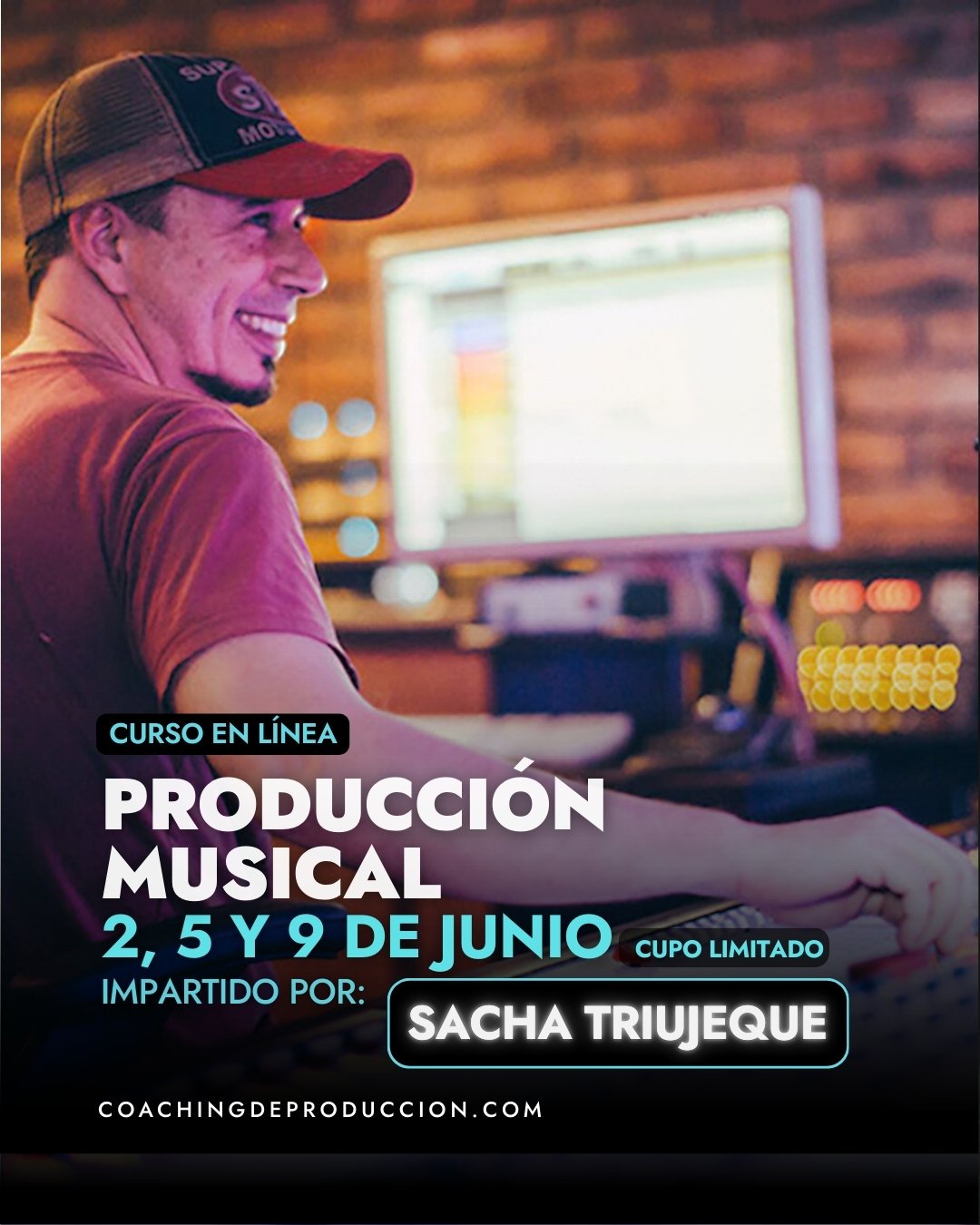 Curso de Producción Musical con Sacha Triujeque