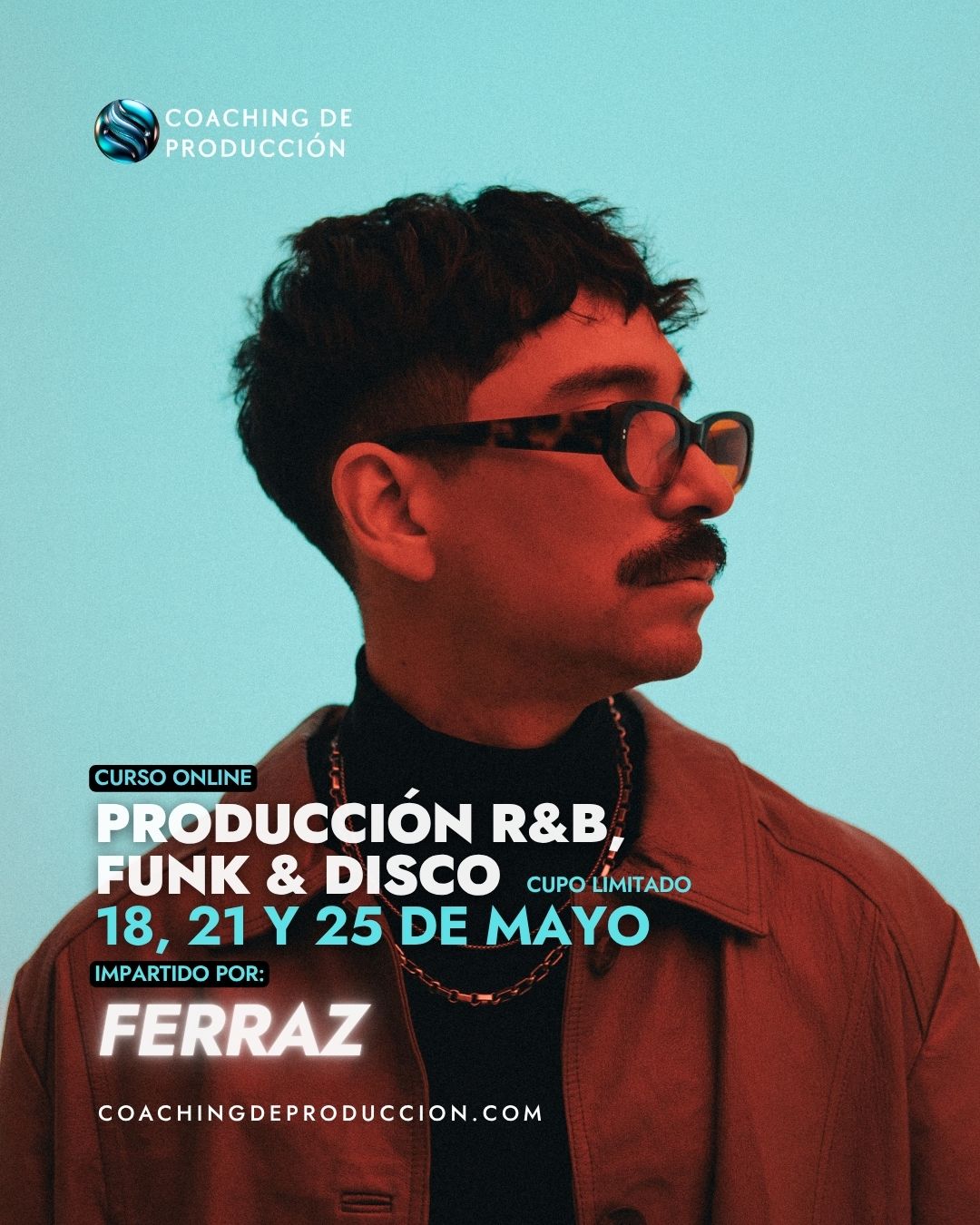 Curso de producción de R&B, Funk & Disco con Ferraz