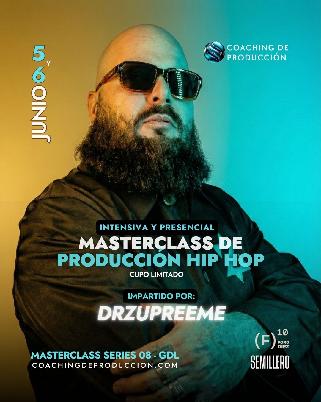 Masterclass - Producción Hip Hop con DRZUPREEME @ GDL
