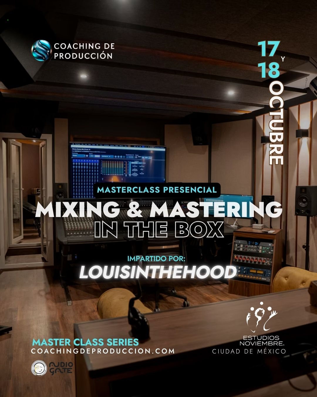 Mixing & Mastering In The Box con Louisinthehood