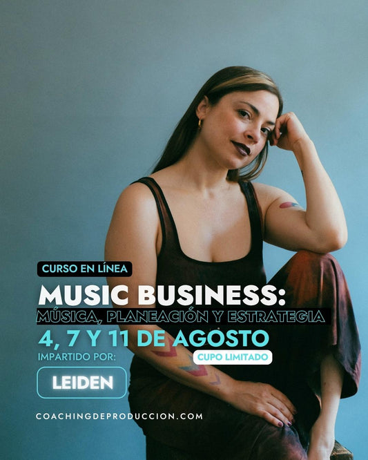 Curso de Music Business: Música, planeación y estrategias