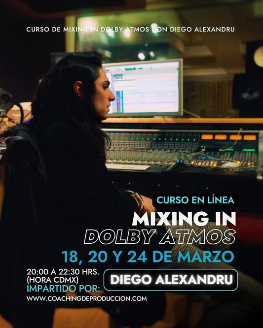 Curso de Mixing in Dolby Atmos